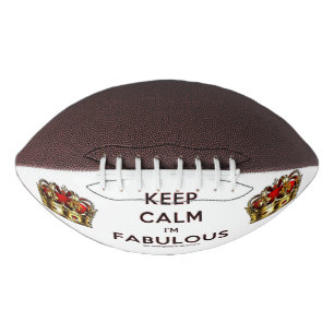 Ballon De Foot La couronne dorée rouge de SlipperyJoe's reste cal