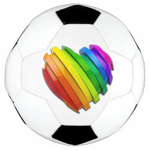Ballon De Foot Le cœur sculptural tridimensionnel de SlipperyJoe
