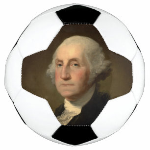 Ballon De Foot Le président américain George Washington, Stuart