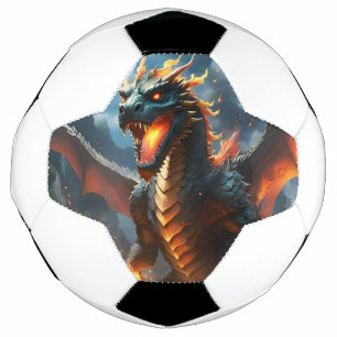 Ballon De Foot "Le souffle d'Inferno : la flamme du dragon"