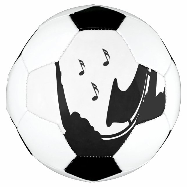Ballon De Foot Lecteur Saxophone Surreal (Devant)