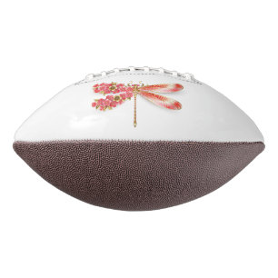 Ballon De Foot libellule de fleurs avec sakura de bijoux
