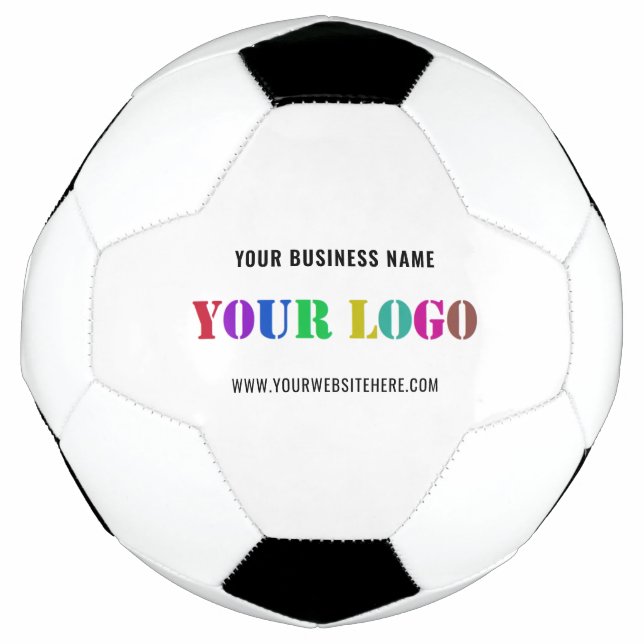 Ballon De Foot Logo de l'entreprise personnalisée Texte Promo bal (Devant)