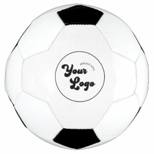 Ballon De Foot Logo d'entreprise Retro Circle Rond Personnalisé