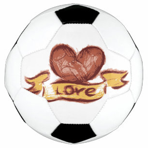 Ballon De Foot Love Soccer Ball