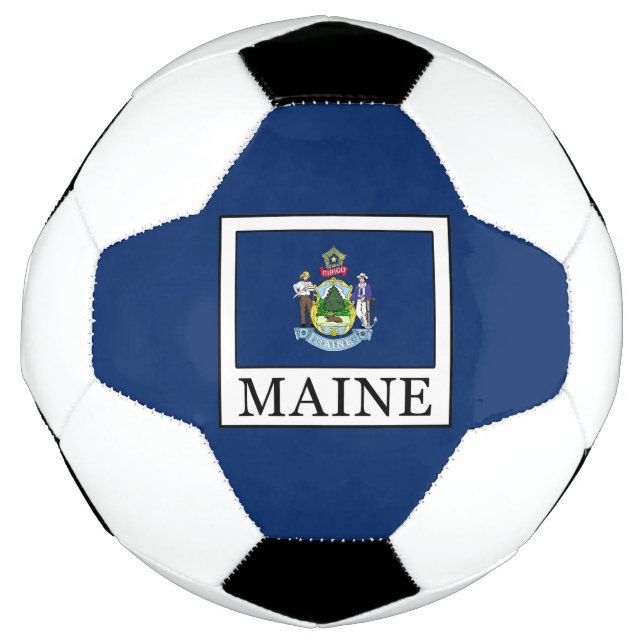 Ballon De Foot Maine (Devant)