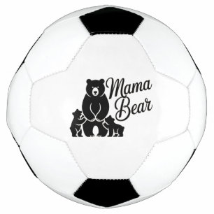 Ballon De Foot Maman Ourse avec Oursons Famille d'Ours Mignonne