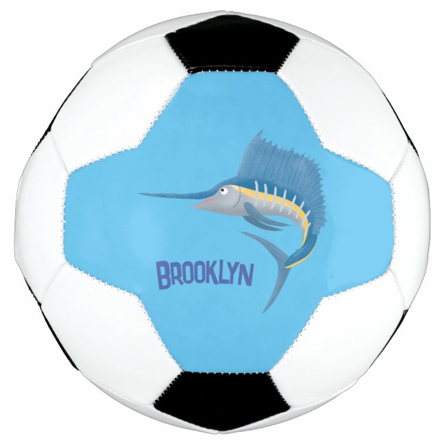 Ballon De Foot Marée de plaisance de l'espadon (Devant)