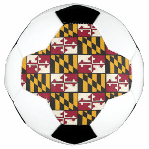 Ballon De Foot Maryland Drapeau balle de football unique