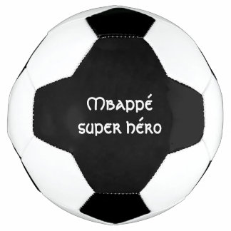 Ballon De Foot mbappé-super-héro