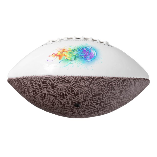 Ballon De Foot Méduse arc-en-ciel (Tourné à 270°)