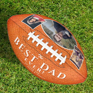 Ballon De Foot Meilleur papa Cuir Imprimer Père`s Jour 3 Photos