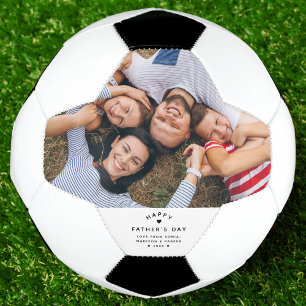 Ballon De Foot Meilleur Papa Jamais Personnalisé Cool Photo Fêt