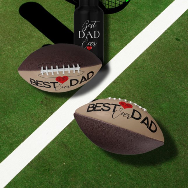 Ballon De Foot Meilleur papa Jour des pères cadeau tendance indiv (Créateur téléchargé)