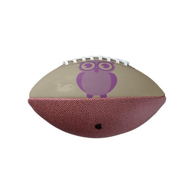 Ballon De Foot Mini-football de hibou pourpre (Tourné à 270°)