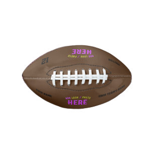 BALLON DE FOOT MODERNE ET MODERNE PERSONNALISABLE BROWN VÉRIFIÉ