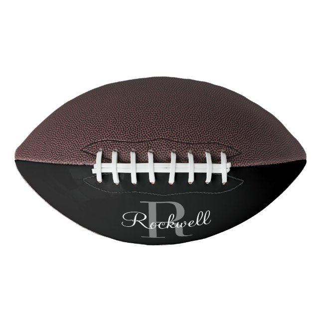 Ballon De Foot Monogramme de nom personnalisé (Devant)