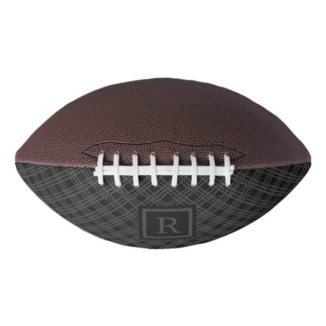 Ballon De Foot Monogramme noir (Devant)