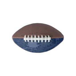 Ballon De Foot Motif de circuit Geek bleu