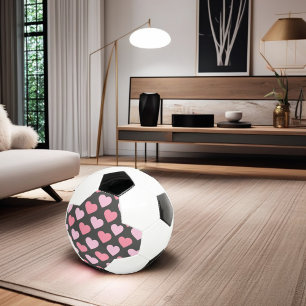 Ballon De Foot Motif de coeur d'amour moderne