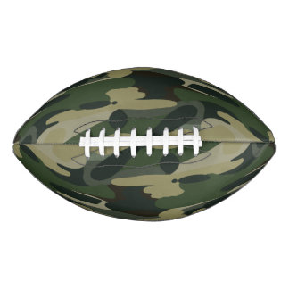 Ballon De Foot Motif du camouflage militaire vert