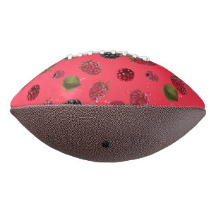 Ballon De Foot Motif framboise