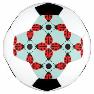 Ballon De Foot Motif Ladybug