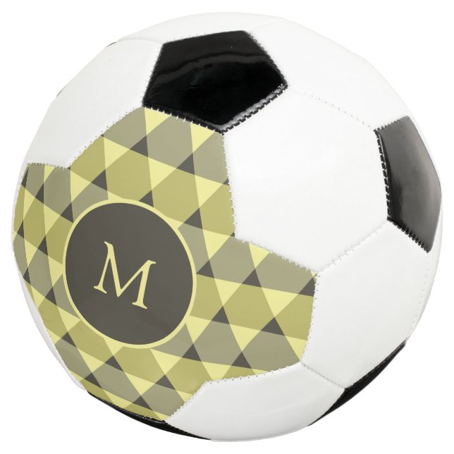Ballon De Foot Motif triangles (3/4)
