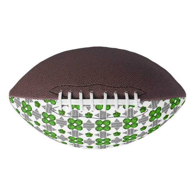 Ballon De Foot Motif vert (Devant)