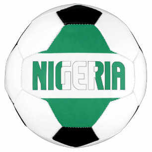 Ballon De Foot Nigeria Drapeau Patriotique