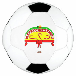 Ballon De Foot Noël Salutations balle de football