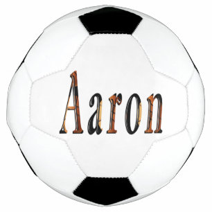 Ballon De Foot Nom d'Aaron Brown, Football