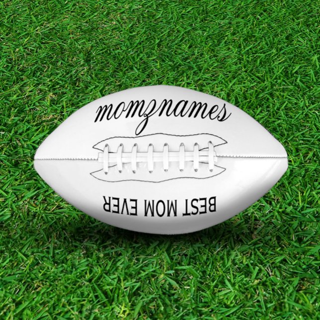 Ballon De Foot Nom de la calligraphie personnalisée de la meilleu (Créateur téléchargé)