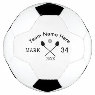 Ballon De Foot Nom de l'équipe ici ajouter le nom paddle golf à b