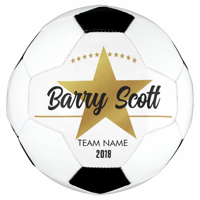 Ballon De Foot Nom du joueur de football personnalisé (Devant)