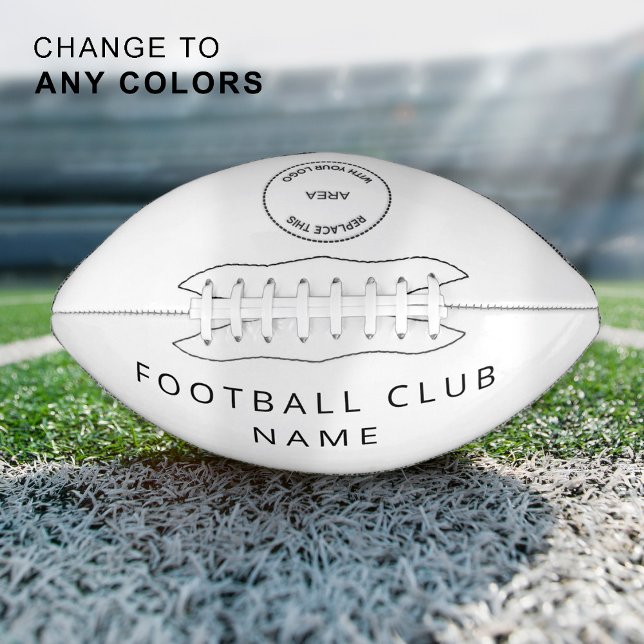 Ballon De Foot Nom et logo du club (Créateur téléchargé)