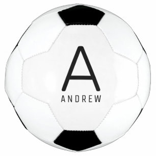 Ballon De Foot Nom personnalisé personnalisé initial