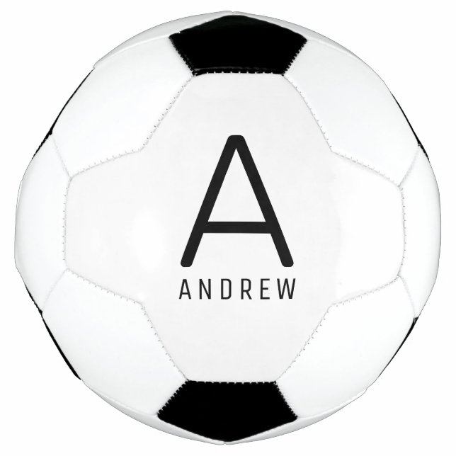Ballon De Foot Nom personnalisé personnalisé initial (Devant)