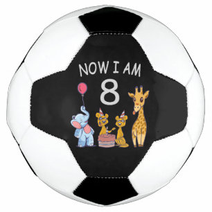 Ballon De Foot Now I, 8 ans d'âge huit