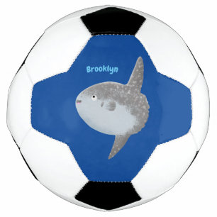 Ballon De Foot Oiseau de mer mola mola mignonne caricature