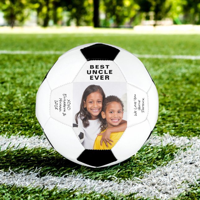 Ballon De Foot Oncle photo personnalisée (Créateur téléchargé)