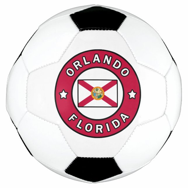 Ballon De Foot Orlando Floride (Devant)