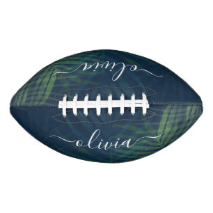 Ballon De Foot Palmiers vert foncé motif feuille