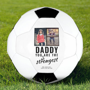 Ballon De Foot Papa, tu es le Père le plus fort Jour 2 Photo