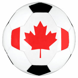 Ballon De Foot Patriotic National Flag of Canada