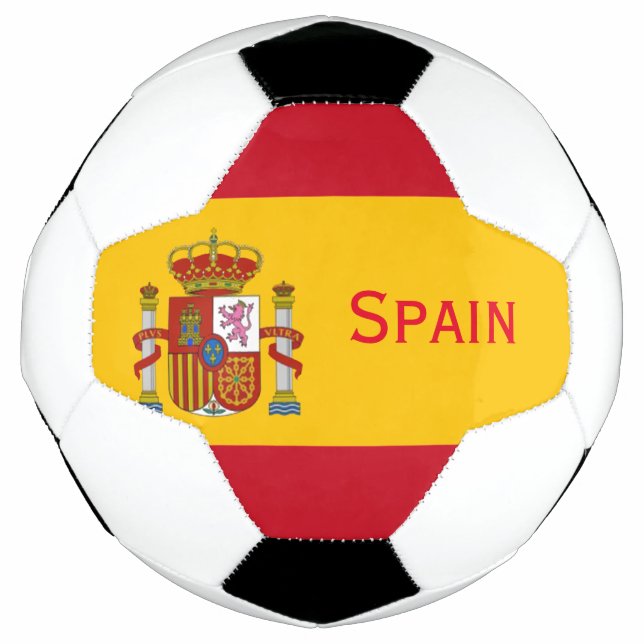 Ballon De Foot Pavillon espagnol balle de football (Devant)