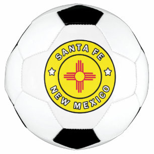Ballon De Foot Père Noël Fe Nouveau-Mexique