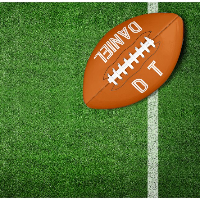 Ballon De Foot Personnalisé - orange brûlée (Créateur téléchargé)