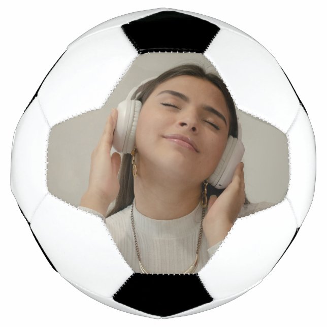 Ballon De Foot Photo complète personnalisée (Devant)
