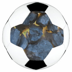 Ballon De Foot Photographie russe à mur de pierre croate